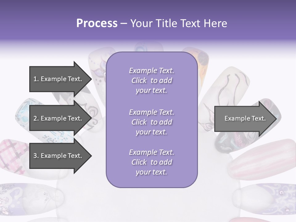 Manicure Fingernail Assists PowerPoint Template