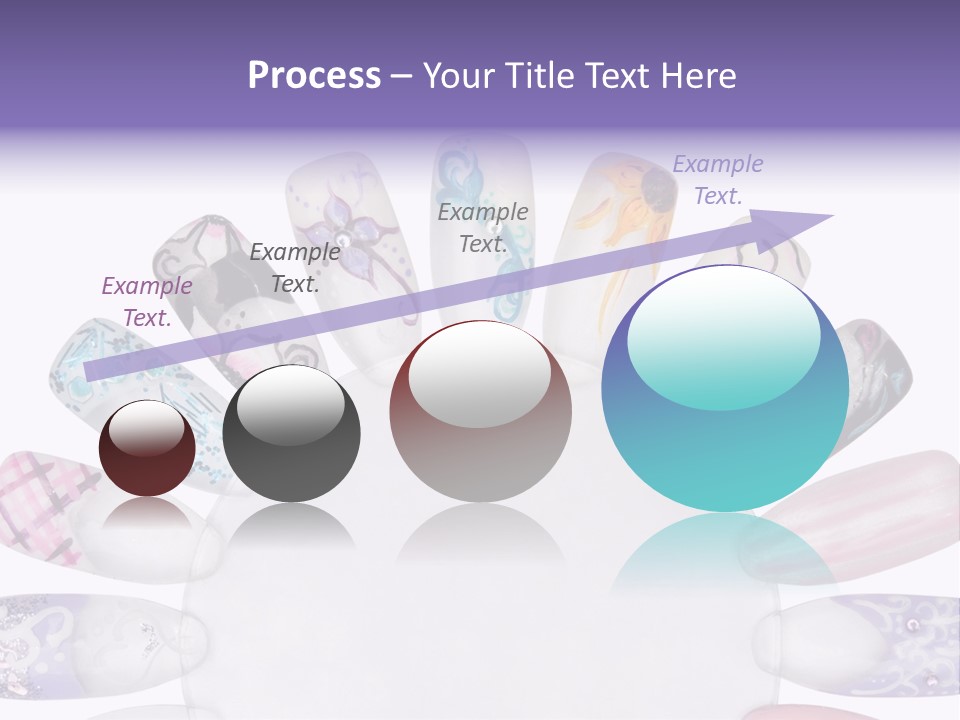 Manicure Fingernail Assists PowerPoint Template