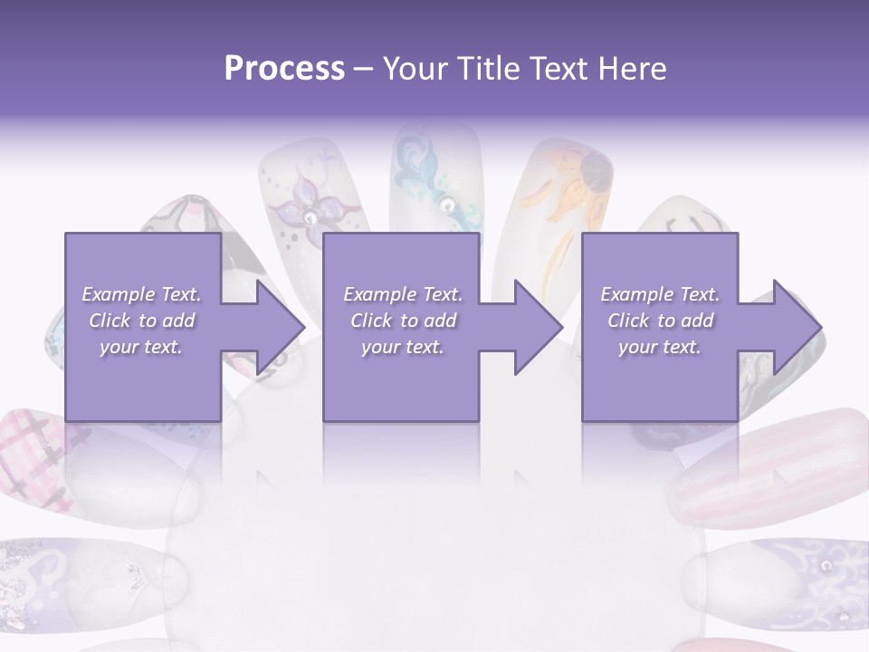 Manicure Fingernail Assists PowerPoint Template