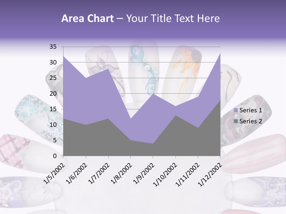Manicure Fingernail Assists PowerPoint Template