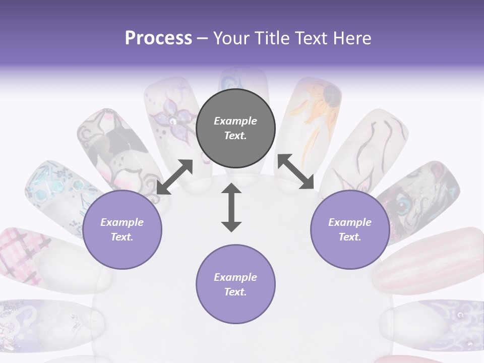 Manicure Fingernail Assists PowerPoint Template