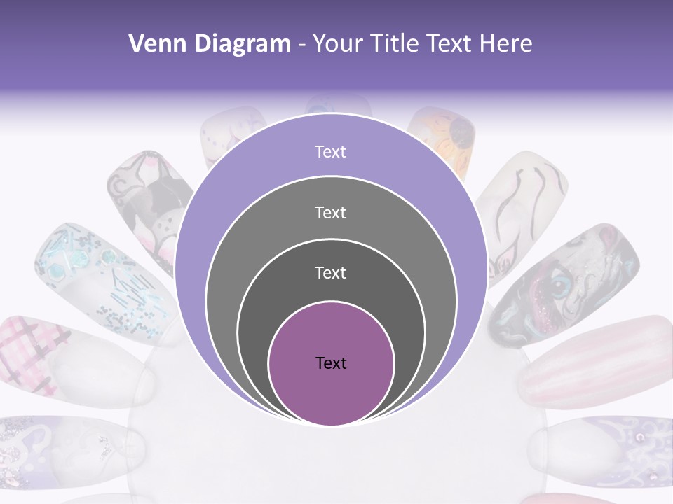 Manicure Fingernail Assists PowerPoint Template