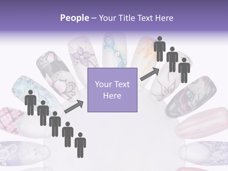 Manicure Fingernail Assists PowerPoint Template