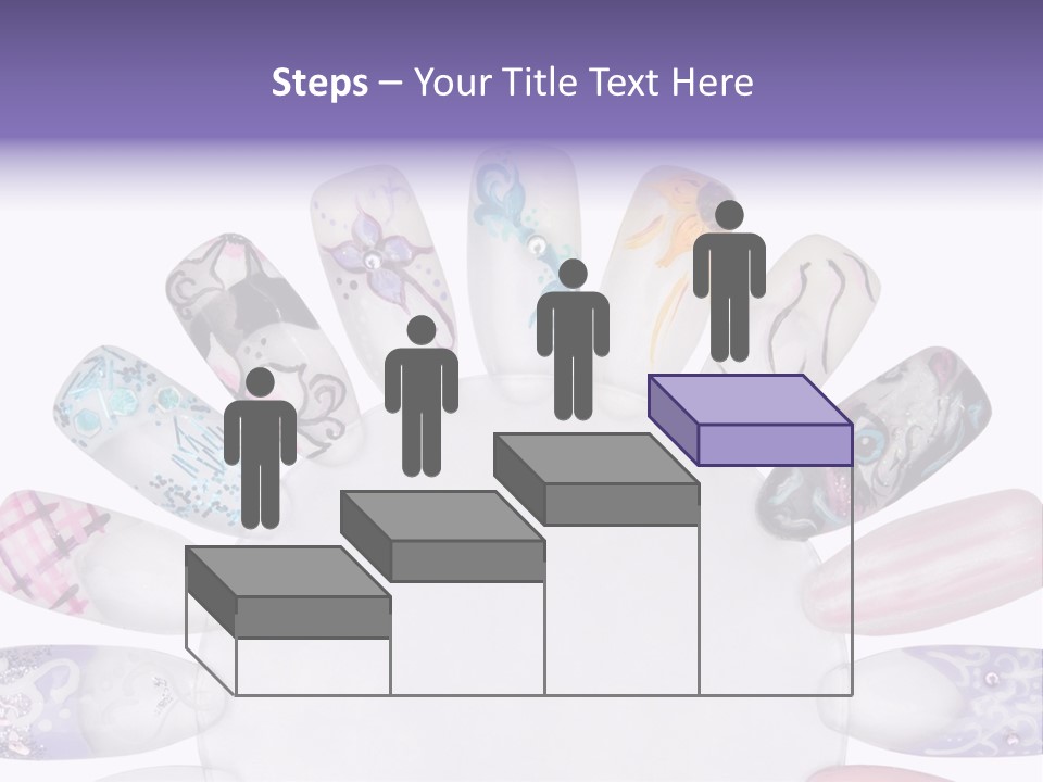 Manicure Fingernail Assists PowerPoint Template