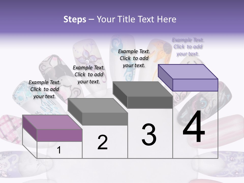 Manicure Fingernail Assists PowerPoint Template
