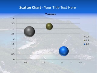 Beach Sand Island PowerPoint Template