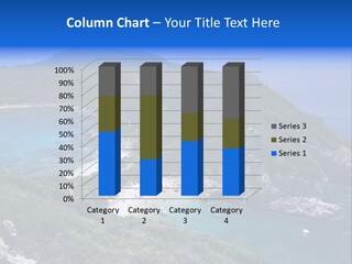 Beach Sand Island PowerPoint Template