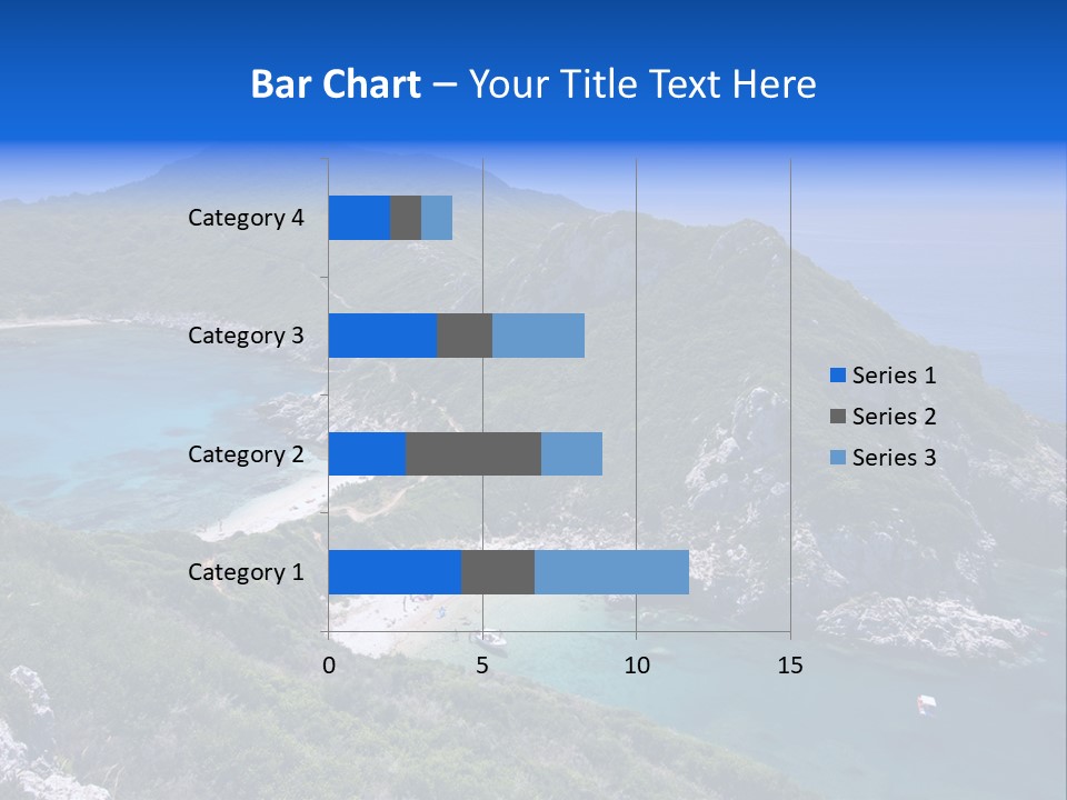 Beach Sand Island PowerPoint Template