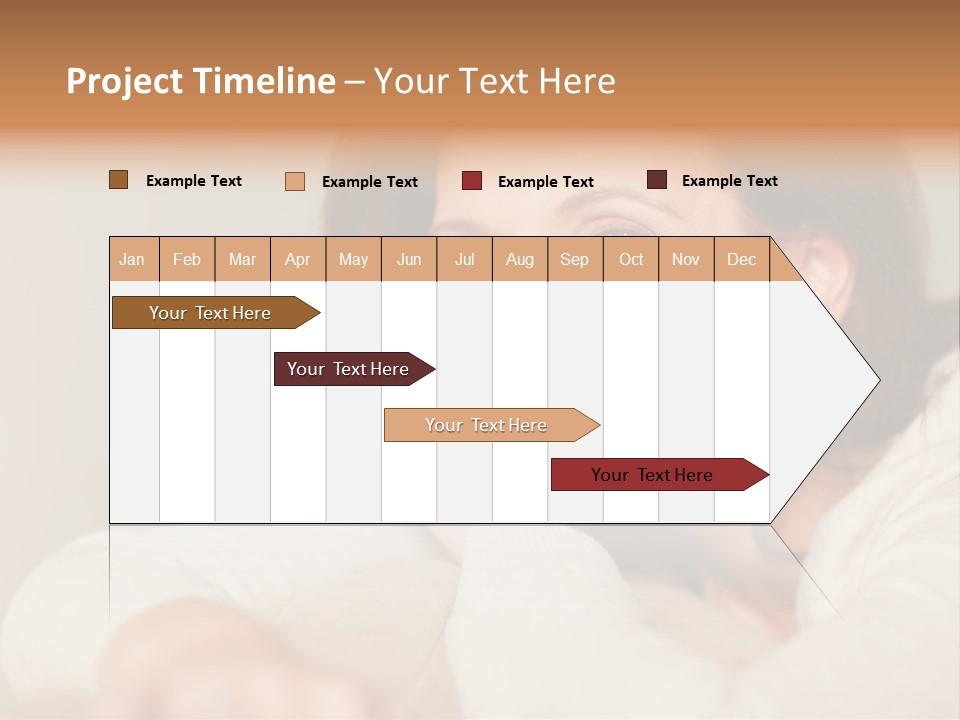Woman Low Optic PowerPoint Template