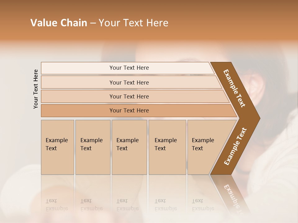 Woman Low Optic PowerPoint Template
