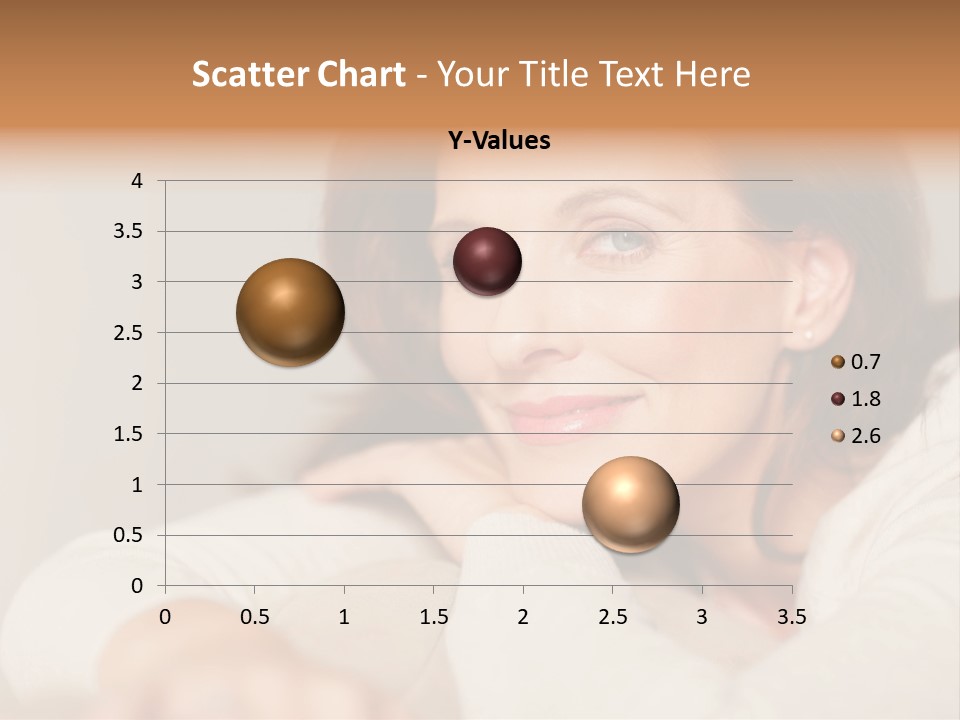 Woman Low Optic PowerPoint Template