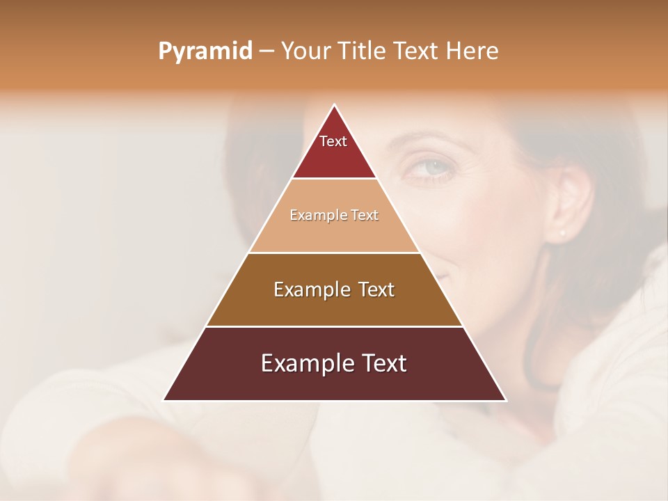 Woman Low Optic PowerPoint Template