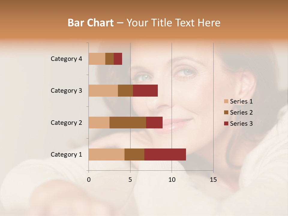 Woman Low Optic PowerPoint Template