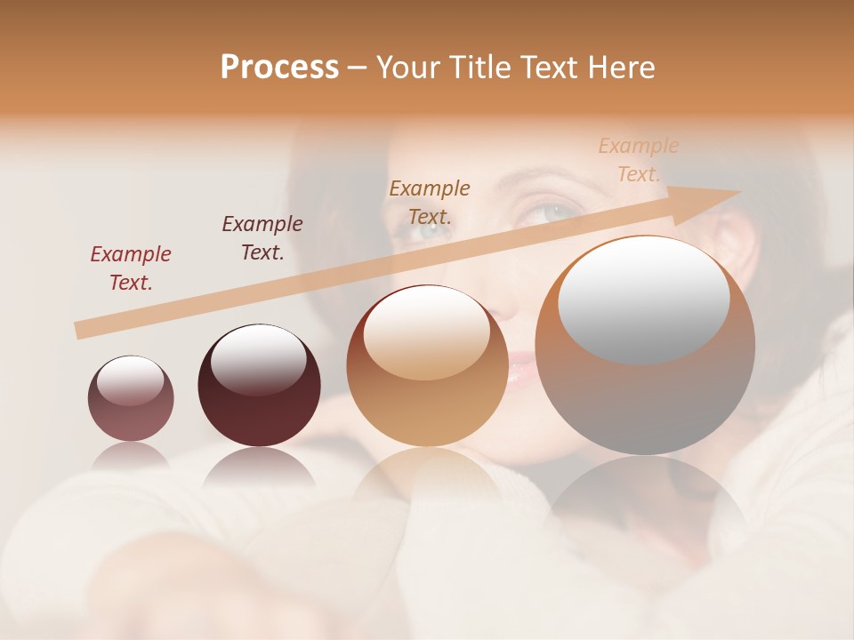 Woman Low Optic PowerPoint Template