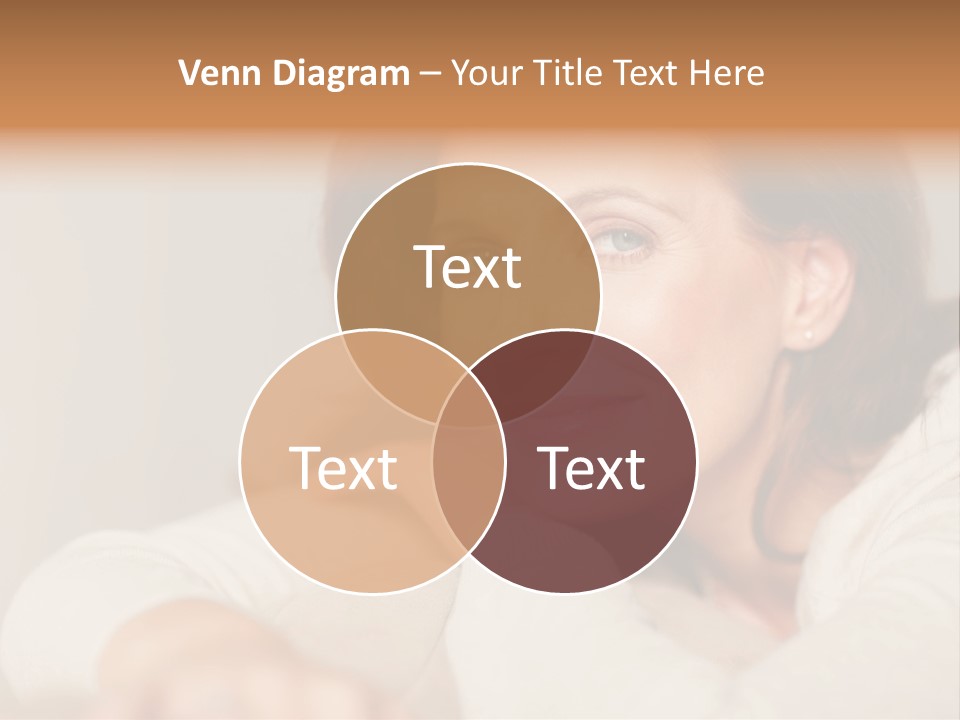 Woman Low Optic PowerPoint Template
