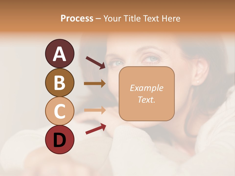 Woman Low Optic PowerPoint Template