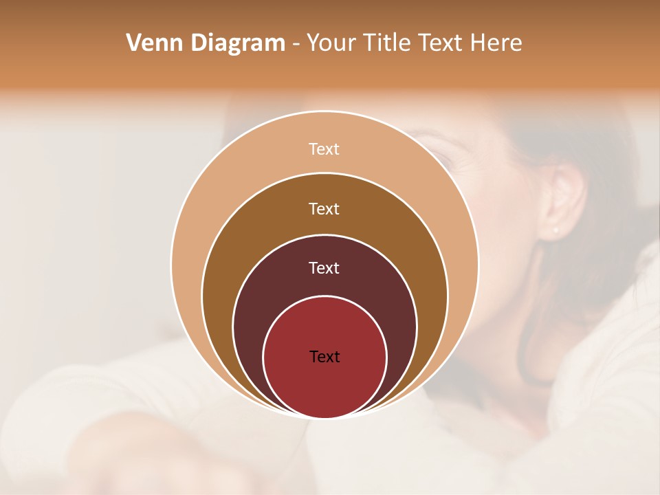 Woman Low Optic PowerPoint Template