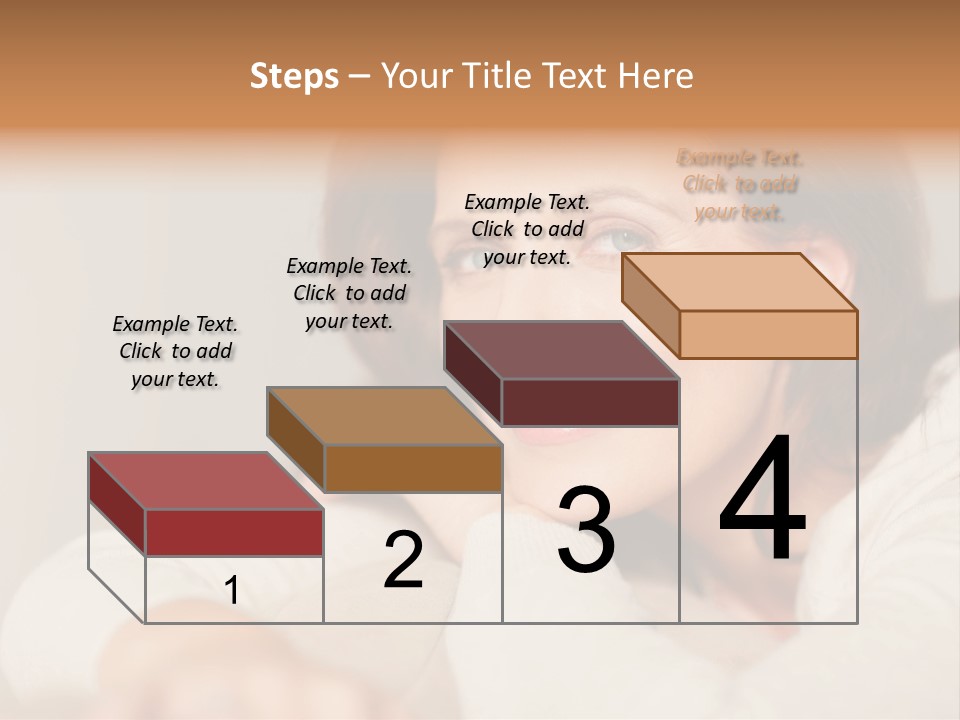 Woman Low Optic PowerPoint Template