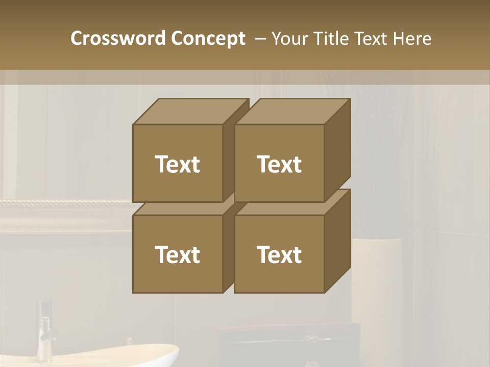 Isolated Girl Cosmetics PowerPoint Template