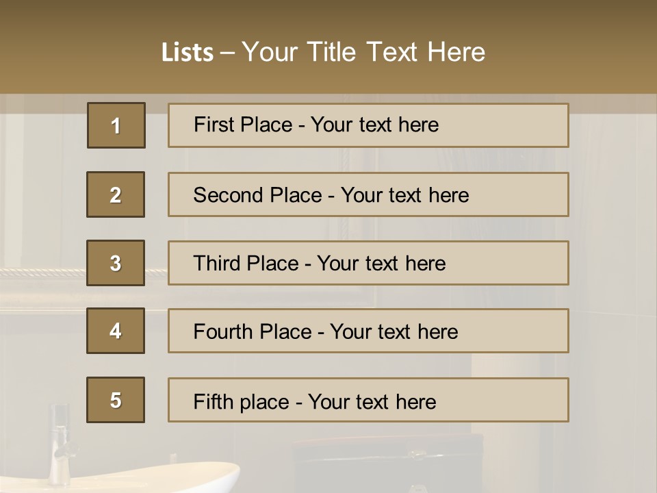 Isolated Girl Cosmetics PowerPoint Template