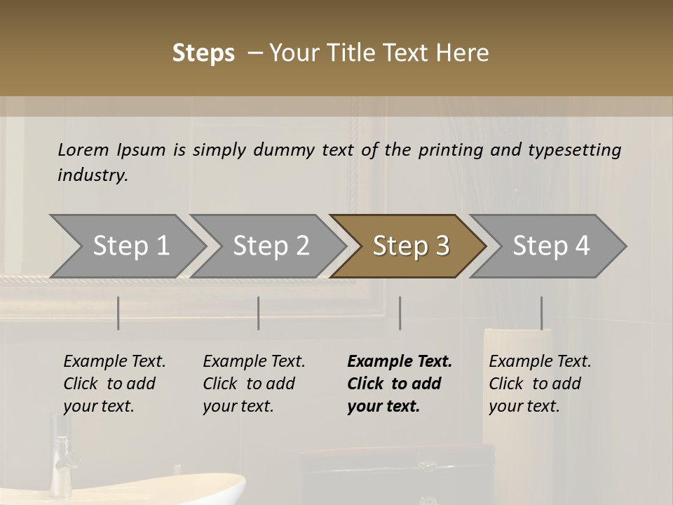 Isolated Girl Cosmetics PowerPoint Template