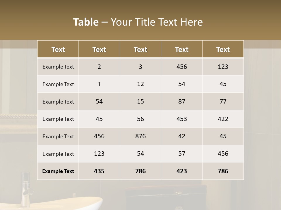 Isolated Girl Cosmetics PowerPoint Template