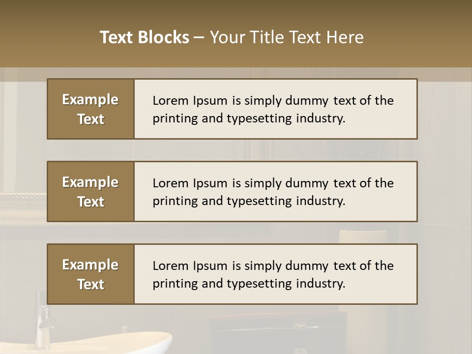 Isolated Girl Cosmetics PowerPoint Template