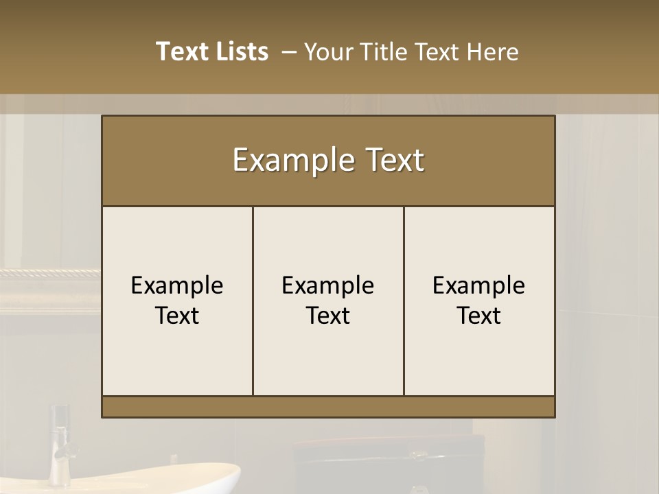 Isolated Girl Cosmetics PowerPoint Template