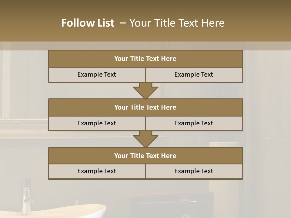Isolated Girl Cosmetics PowerPoint Template