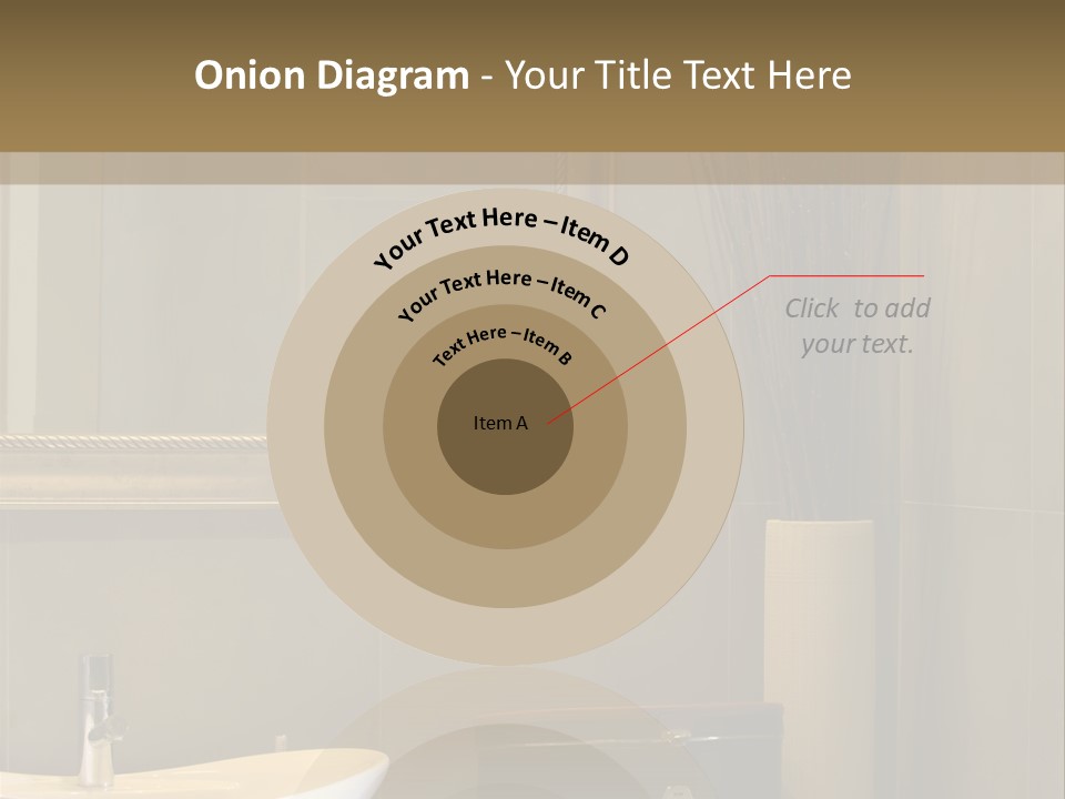 Isolated Girl Cosmetics PowerPoint Template