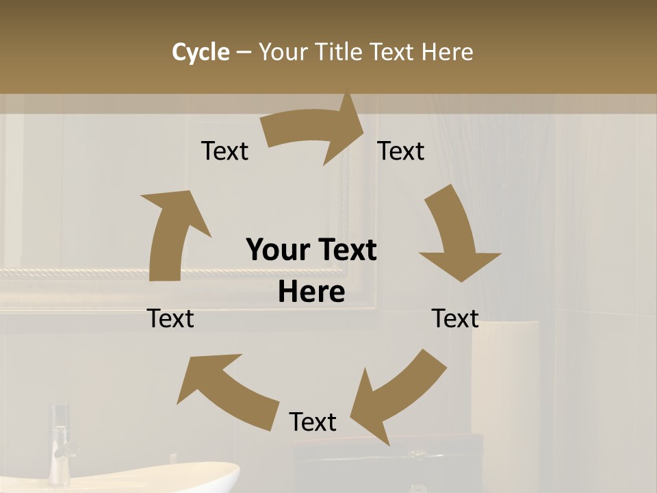 Isolated Girl Cosmetics PowerPoint Template