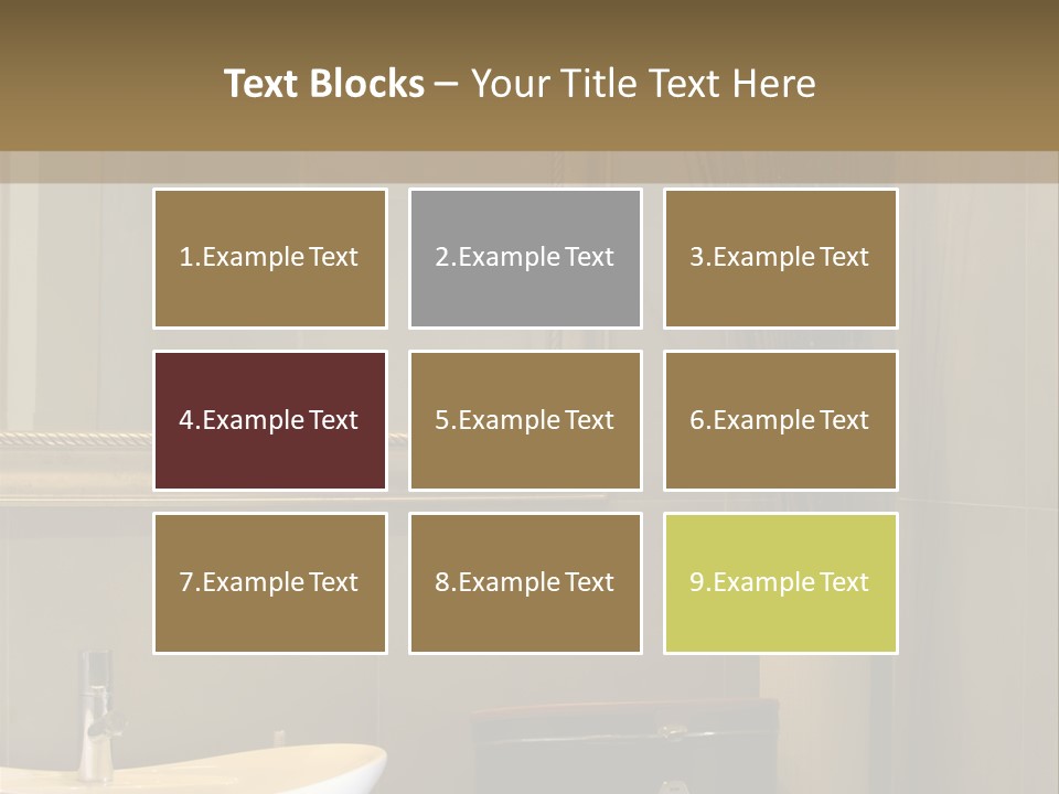 Isolated Girl Cosmetics PowerPoint Template