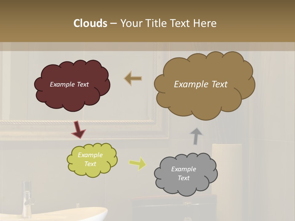 Isolated Girl Cosmetics PowerPoint Template