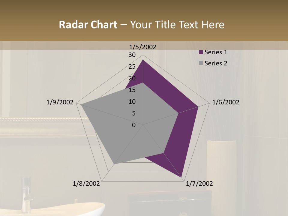 Isolated Girl Cosmetics PowerPoint Template