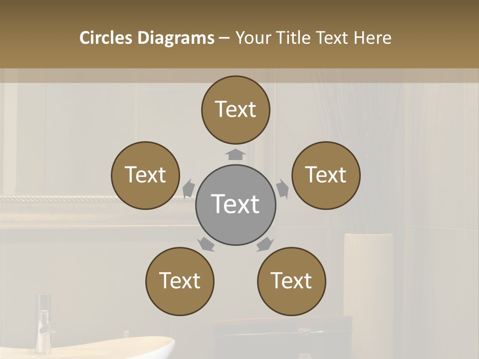 Isolated Girl Cosmetics PowerPoint Template