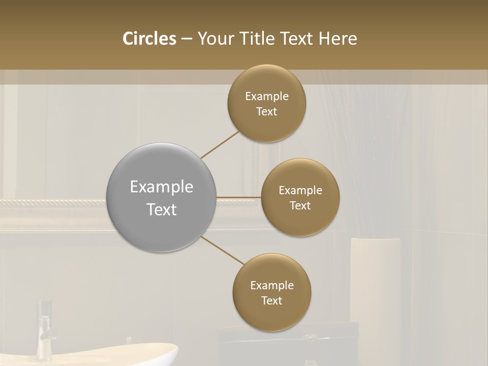 Isolated Girl Cosmetics PowerPoint Template