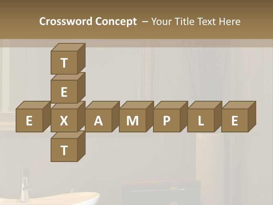 Isolated Girl Cosmetics PowerPoint Template