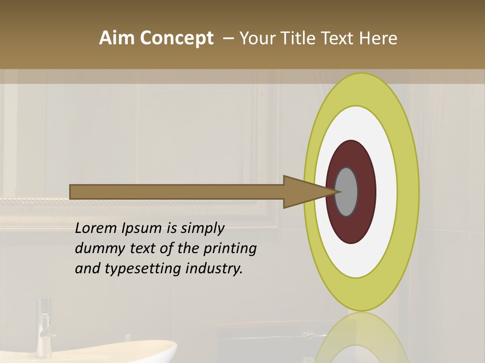 Isolated Girl Cosmetics PowerPoint Template