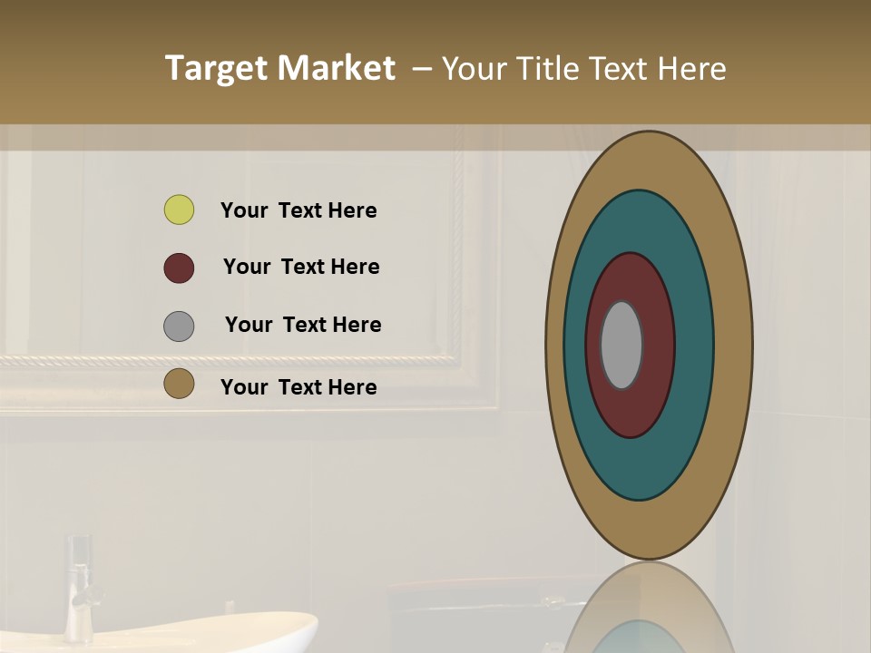 Isolated Girl Cosmetics PowerPoint Template