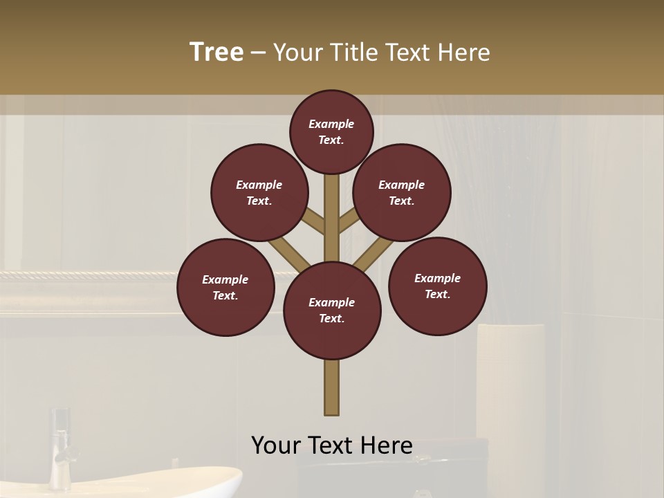 Isolated Girl Cosmetics PowerPoint Template