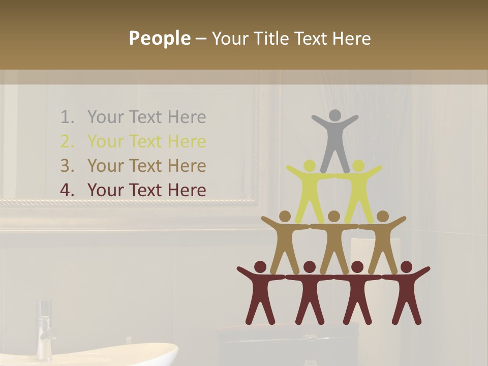 Isolated Girl Cosmetics PowerPoint Template