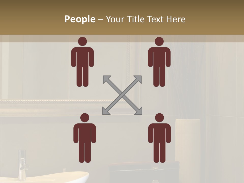 Isolated Girl Cosmetics PowerPoint Template