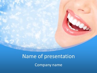 People Dentist Background PowerPoint Template