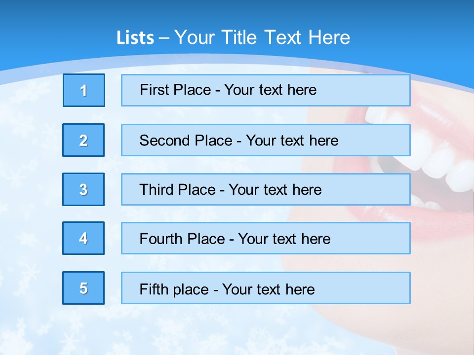 People Dentist Background PowerPoint Template
