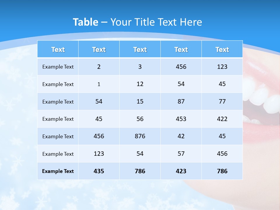 People Dentist Background PowerPoint Template