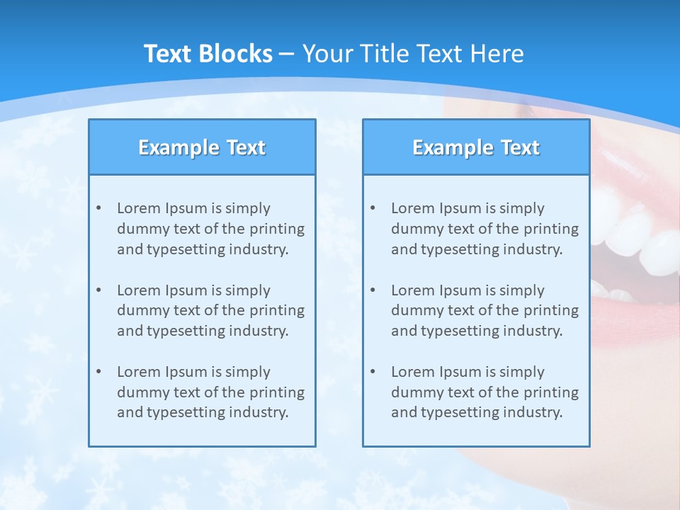 People Dentist Background PowerPoint Template