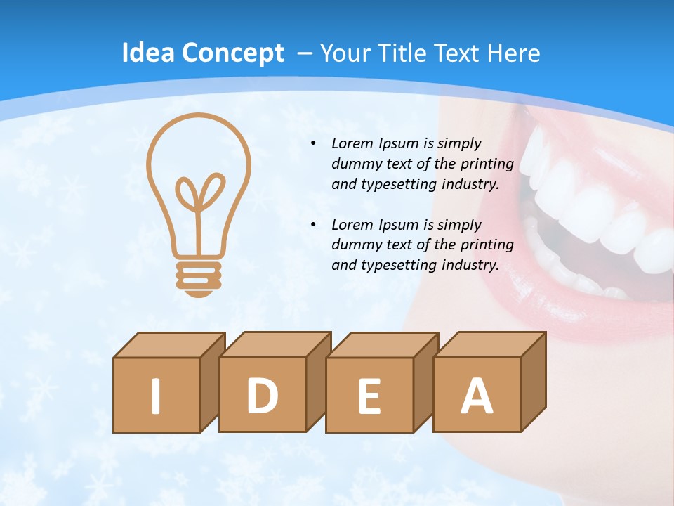 People Dentist Background PowerPoint Template