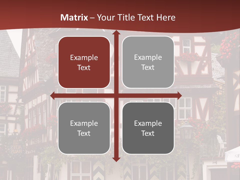 Rhinelandpalatinate Mittelrheintal Bacharach PowerPoint Template