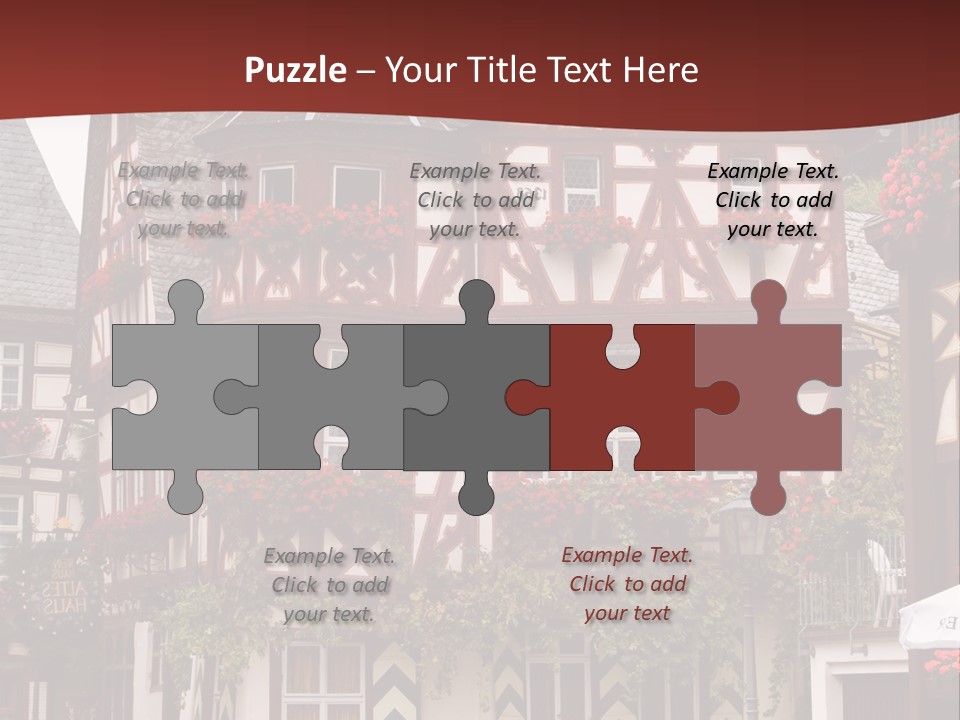 Rhinelandpalatinate Mittelrheintal Bacharach PowerPoint Template