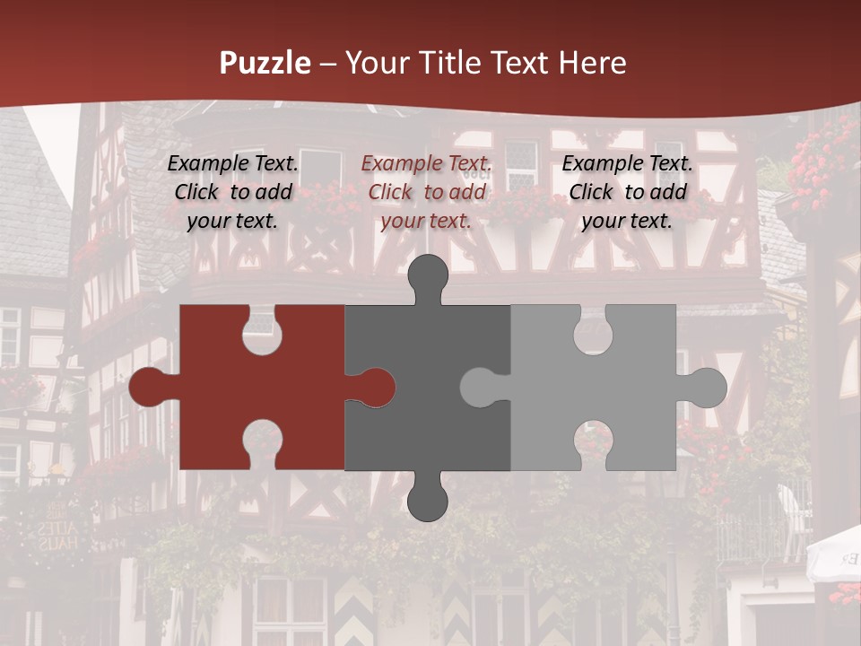 Rhinelandpalatinate Mittelrheintal Bacharach PowerPoint Template